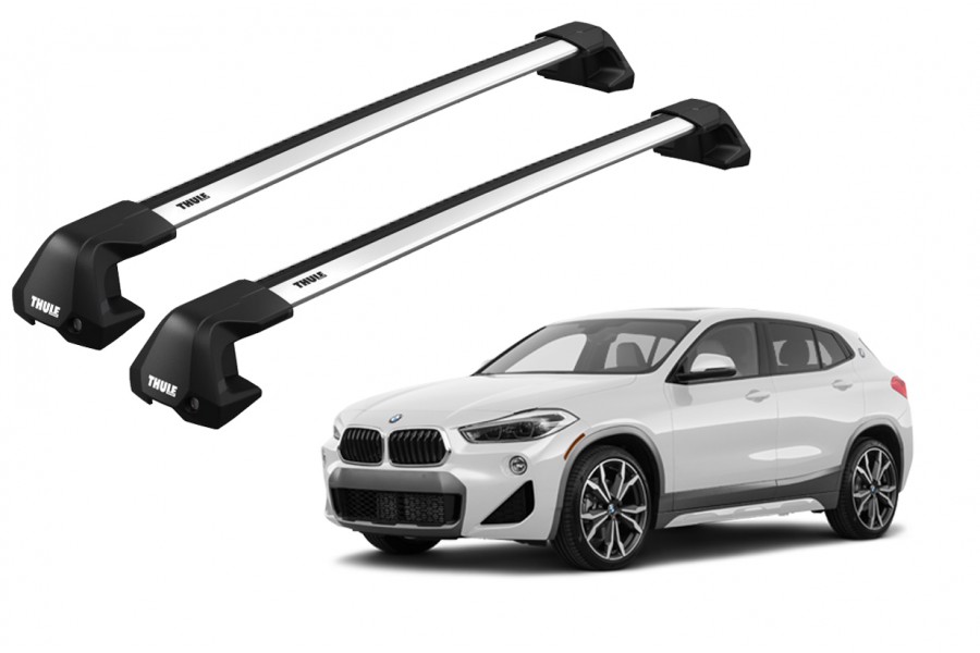 Barras THULE EDGE Flush para autos BMW X2 (F39) desde 2018 a 2023