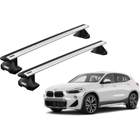 Barras THULE EVO WingBar para autos BMW X2 (F39) desde 2018 a 2023