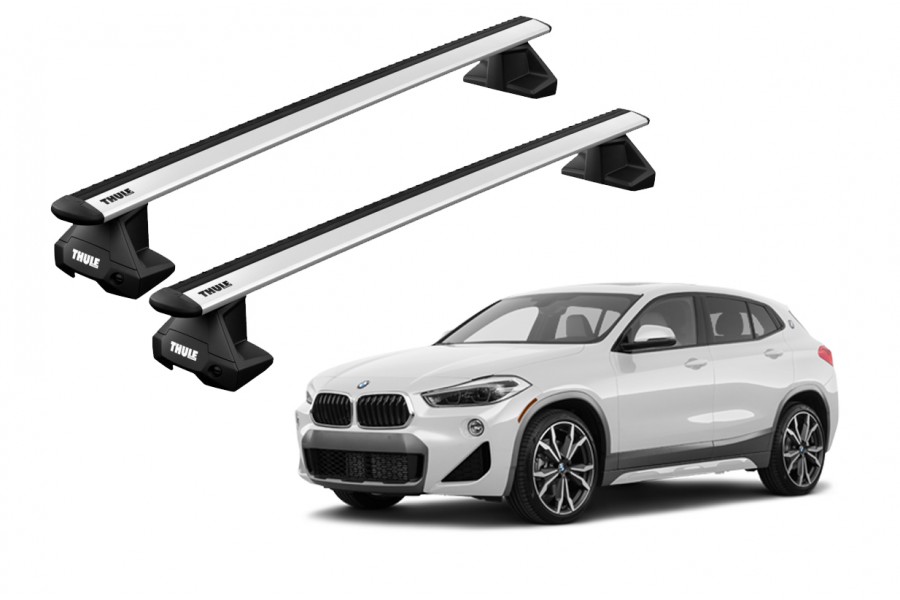 Barras THULE EVO WingBar para autos BMW X2 (F39) desde 2018 a 2023