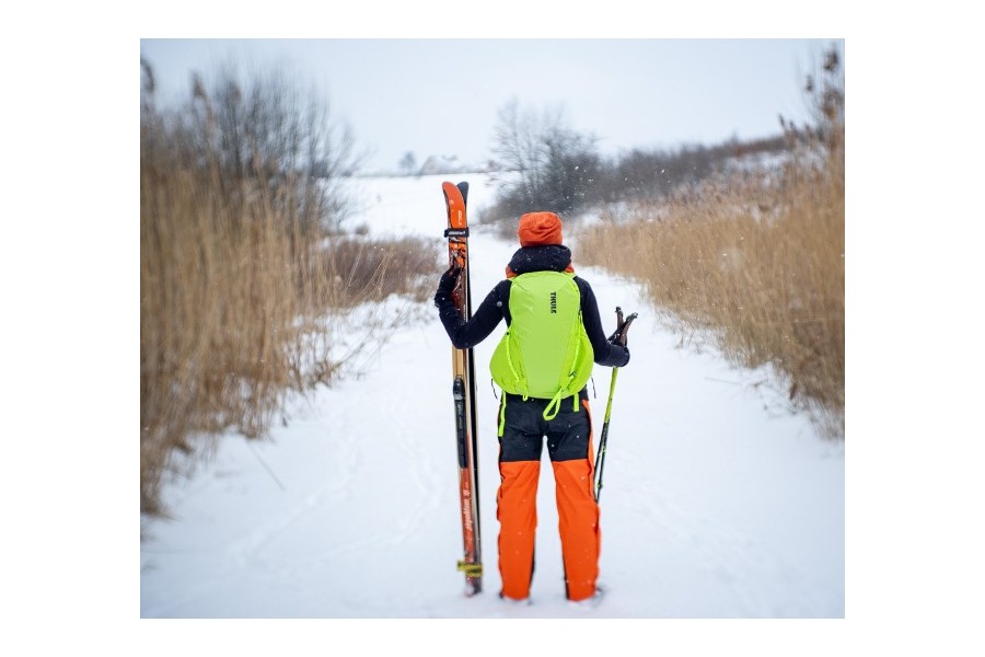 Mochila Ski Thule Upslope R.A.S 25L | Lime Punch