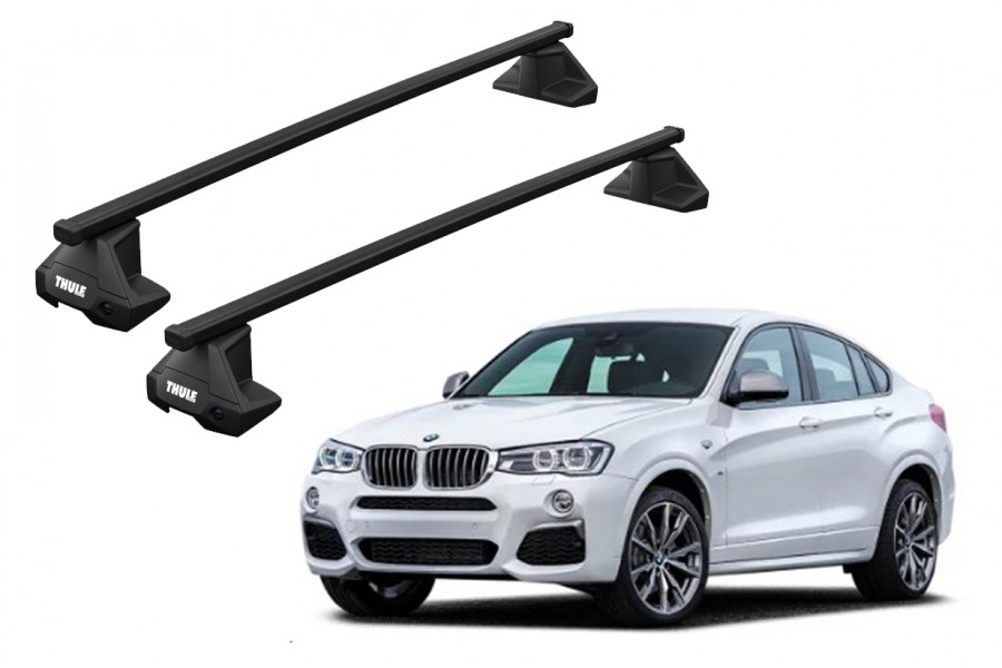 Barras THULE EVO SquareBar para autos BMW X4 2015 a 2018