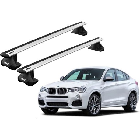 Barras THULE EVO WingBar para autos BMW X4 2015 a 2018