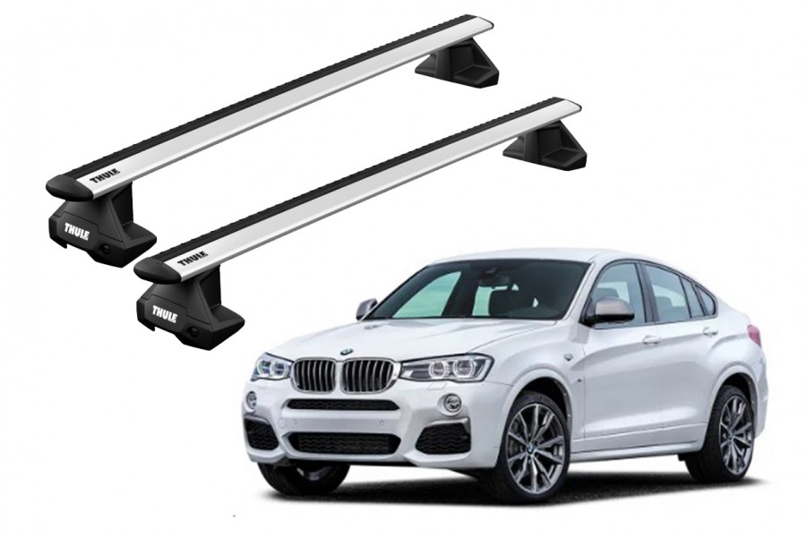 Barras THULE EVO WingBar para autos BMW X4 2015 a 2018