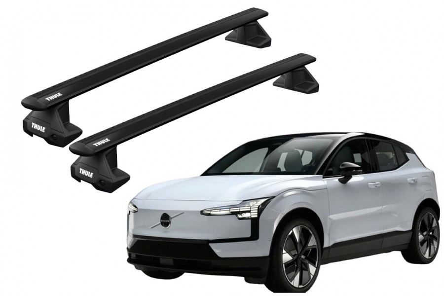 Barras THULE EVO WingBar para autos VOLVO EX30 desde 2024 negro