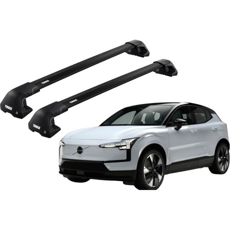 Barras THULE EDGE Flush para autos VOLVO EX30 desde 2024 negro