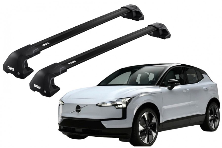 Barras THULE EDGE Flush para autos VOLVO EX30 desde 2024 negro