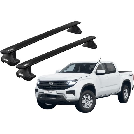 Barras THULE EVO WingBar para autos VOLKSWAGEN Amarok desde 2023 negro