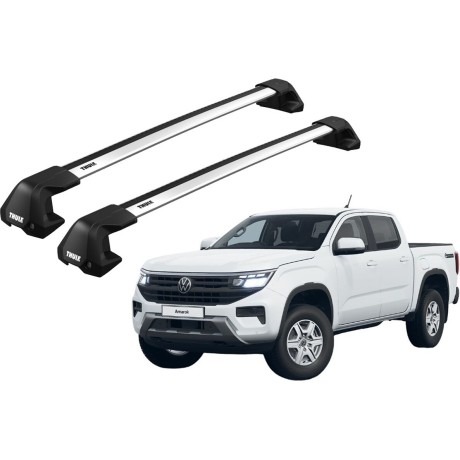 Barras THULE EDGE Flush para autos VOLKSWAGEN Amarok desde 2023