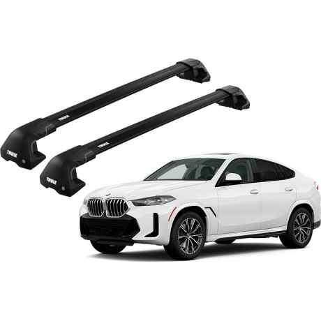 Barras Thule BMW X6 15-19 TN / EDGE Flush Black