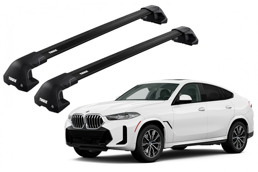Barras Thule BMW X6 15-19 TN / EDGE Flush Black