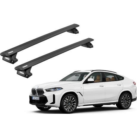 Barras THULE EVO WingBar para autos BMW X6 desde 2020 negro
