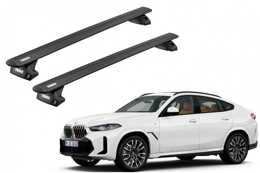 Barras THULE EVO WingBar para autos BMW X6 desde 2020 negro