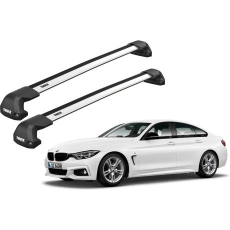 Barras THULE EDGE Flush para autos BMW 4-Series Gran Coupe 2014 a 2020