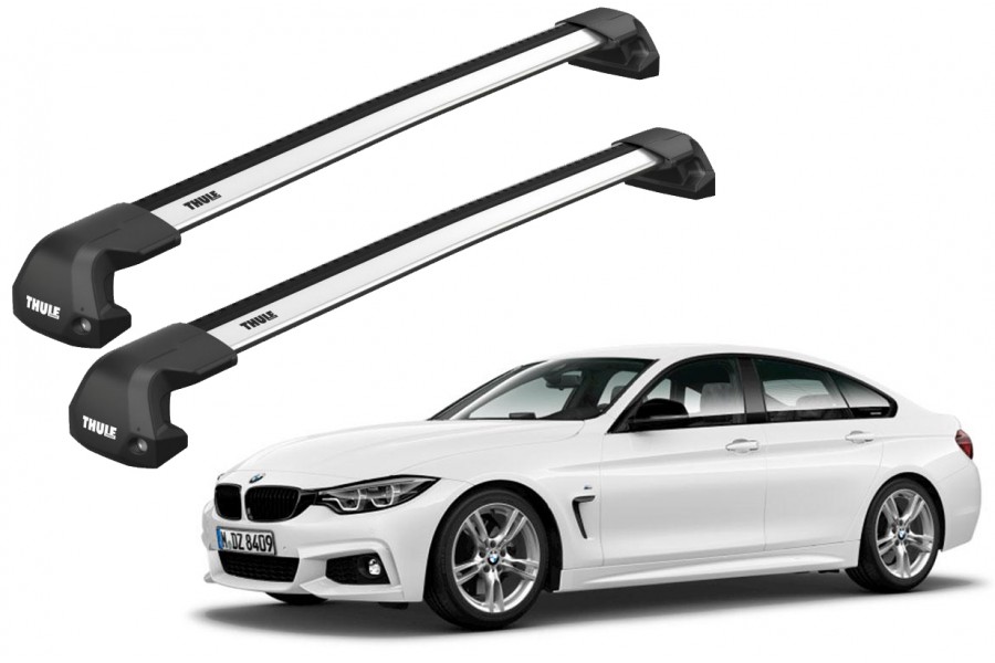 Barras THULE EDGE Flush para autos BMW 4-Series Gran Coupe 2014 a 2020