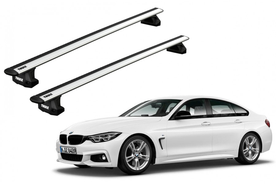 Barras THULE EVO WingBar para autos BMW 4-Series Gran Coupe 2014 a 2020