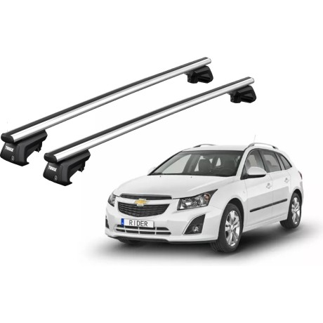 Barras THULE SmartRack XT AluBar para autos CHEVROLET Cruze 2012 a 2015