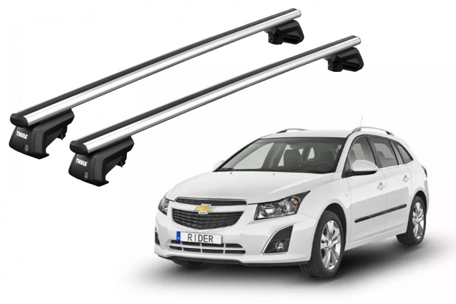 Barras THULE SmartRack XT AluBar para autos CHEVROLET Cruze 2012 a 2015