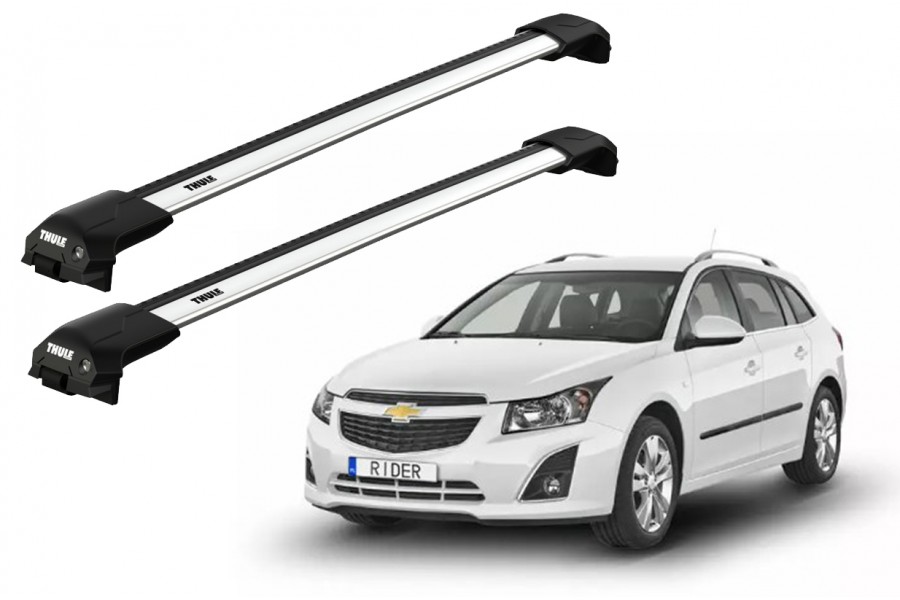 Barras THULE EDGE Flush para autos CHEVROLET Cruze 2012 a 2015