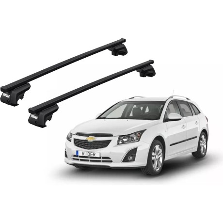 Barras THULE EVO SquareBar para autos CHEVROLET Cruze 2012 a 2015