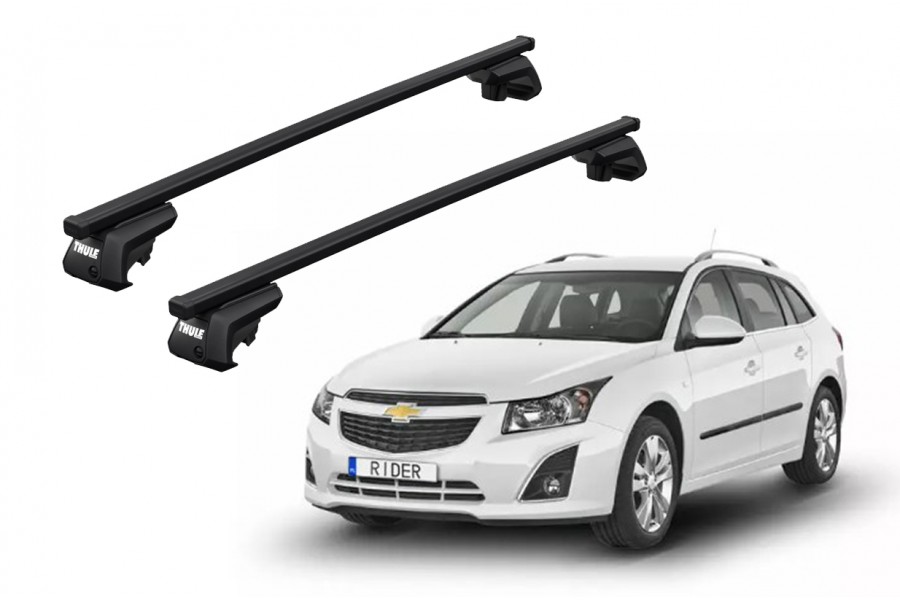 Barras THULE EVO SquareBar para autos CHEVROLET Cruze 2012 a 2015
