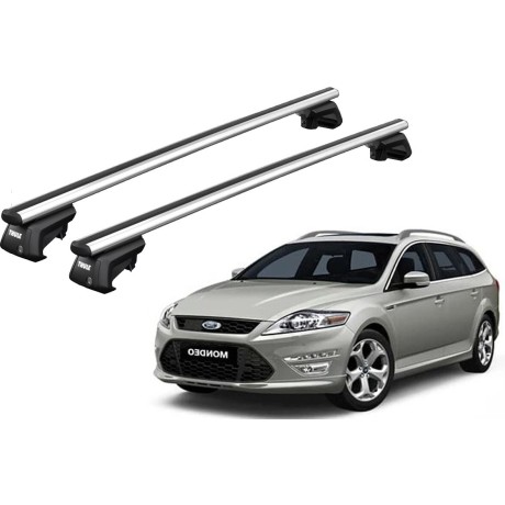 Barras THULE SmartRack XT AluBar para autos FORD Mondeo 2007 a 2014