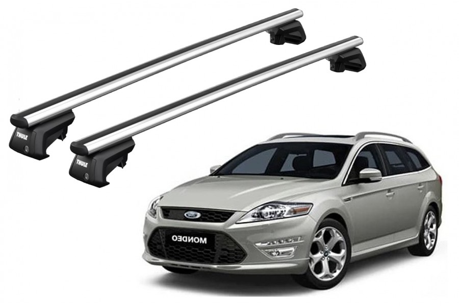 Barras THULE SmartRack XT AluBar para autos FORD Mondeo 2007 a 2014