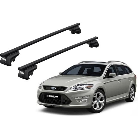 Barras THULE EVO SquareBar para autos FORD Mondeo 2007 a 2014