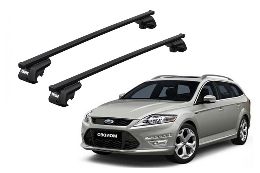 Barras THULE EVO SquareBar para autos FORD Mondeo 2007 a 2014