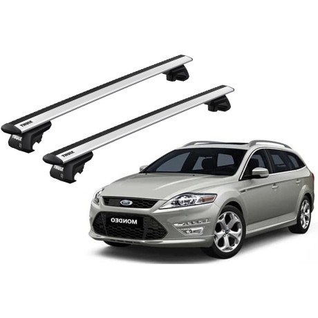Barras THULE EVO WingBar para autos FORD Mondeo 2007 a 2014