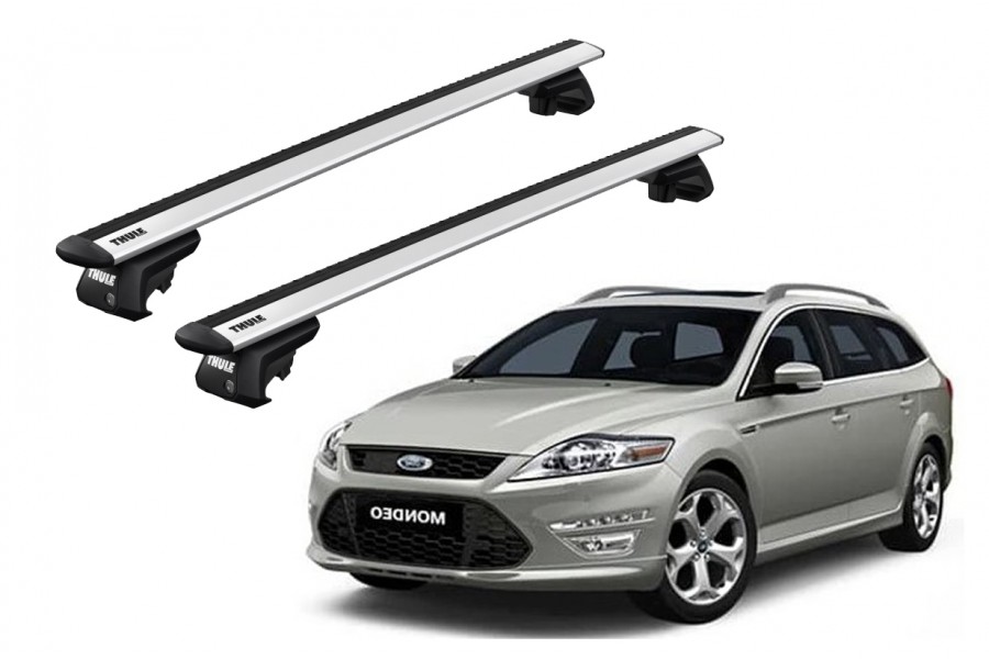 Barras THULE EVO WingBar para autos FORD Mondeo 2007 a 2014