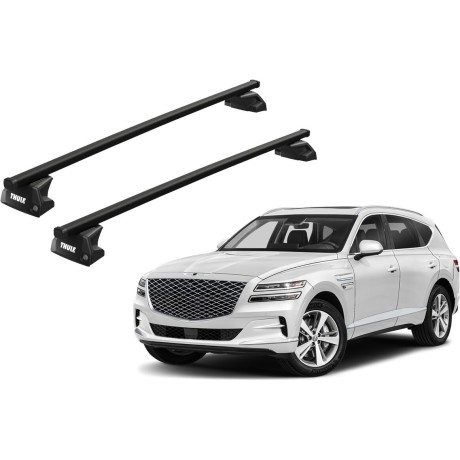 Barras THULE EVO SquareBar para autos GENESIS GV80 desde 2020