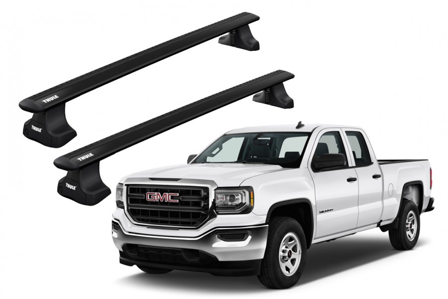 Barras THULE WingBar para camioneta GMC Sierra 2014 a 2018 negro