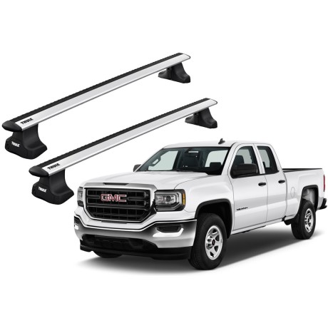Barras THULE WingBar para camioneta GMC Sierra 2014 a 2018