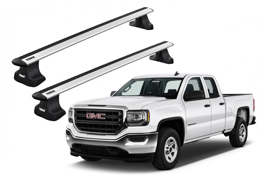 Barras THULE WingBar para camioneta GMC Sierra 2014 a 2018