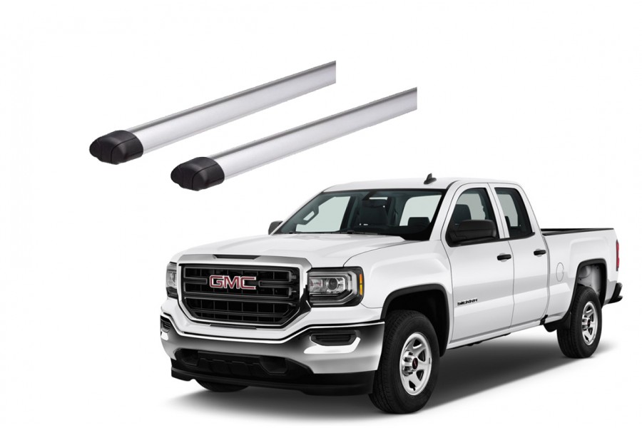 Barras THULE EVO AeroBar para camioneta GMC Sierra 2014 a 2018 negro