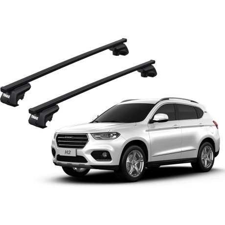 Barras THULE EVO SquareBar para autos GREAT WALL Haval H2 desde 2015 - 2021