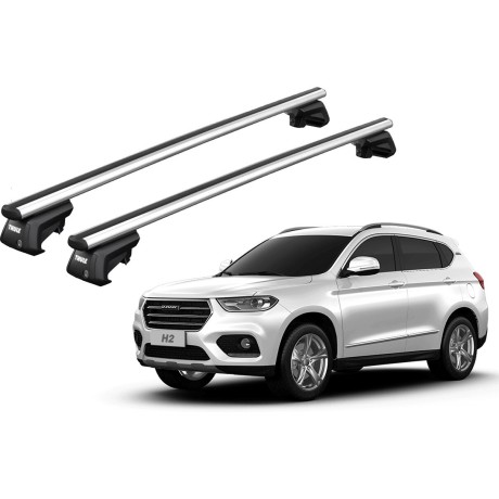 Barras THULE SmartRack XT AluBar para autos GREAT WALL Haval H2 desde 2015 - 2021