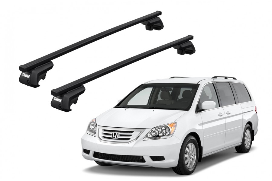 Barras THULE EVO SquareBar para autos HONDA Odyssey 2003 a 2008