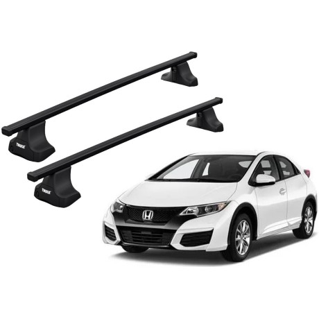 Barras THULE SquareBar para autos HONDA Civic 2012 a 2017