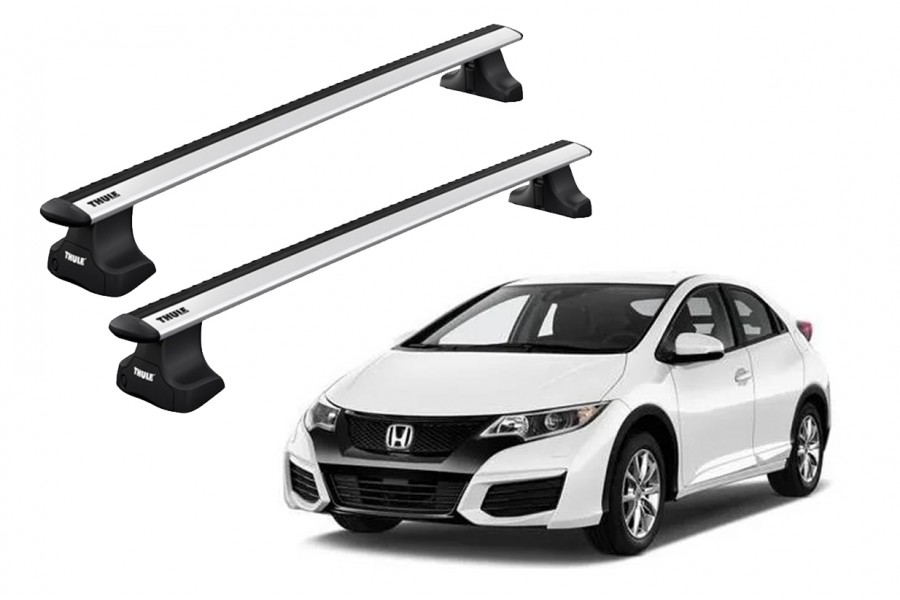 Barras THULE WingBar para autos HONDA Civic 2012 a 2017