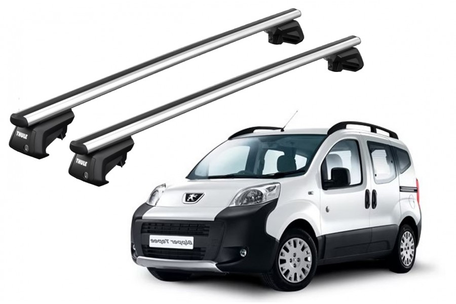 Barras THULE SmartRack XT AluBar para Van PEUGEOT Bipper desde 2008