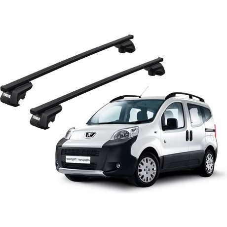 Barras THULE EVO SquareBar para Van PEUGEOT Bipper desde 2008