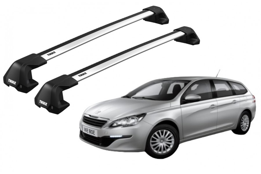 Barras THULE EDGE Flush para autos PEUGEOT 308 SW 2014 a 2021