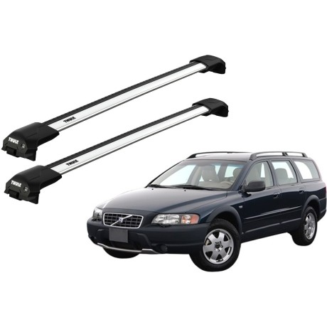 Barras THULE EDGE Flush para autos VOLVO XC70 2003 a 2006