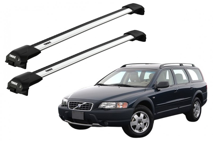 Barras THULE EDGE Flush para autos VOLVO XC70 2003 a 2006
