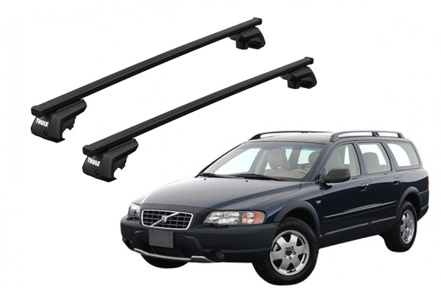 Barras THULE EVO SquareBar para autos VOLVO XC70 2003 a 2006