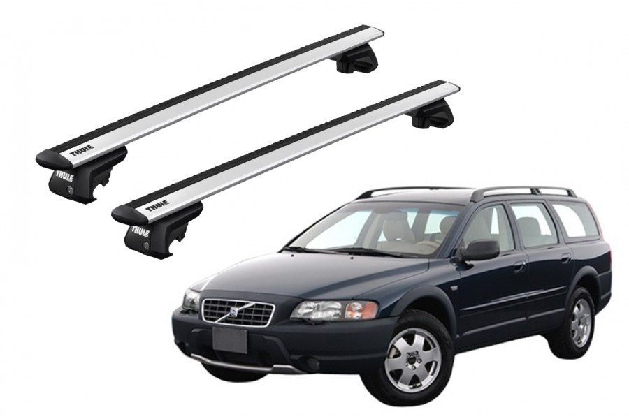 Barras THULE EVO WingBar para autos VOLVO XC70 2003 a 2006