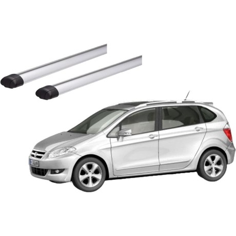 Barras THULE EVO AeroBar para autos HONDA FR-V 2004 a 2009 negro