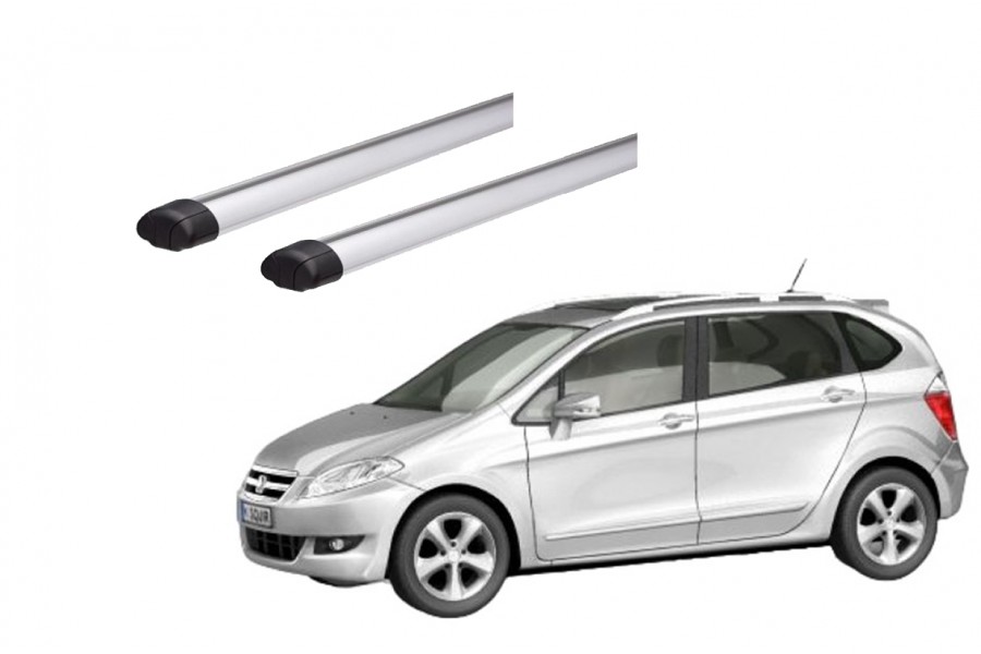 Barras THULE EVO AeroBar para autos HONDA FR-V 2004 a 2009 negro