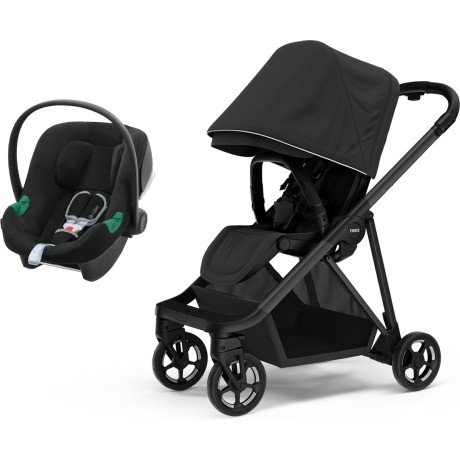 Thule Shine Black + Cybex Nido Aton B2 I-Size